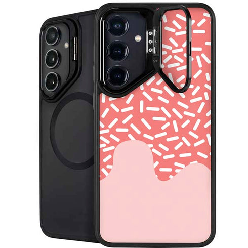 Coral Spring Sprinkles Galaxy S24 FE Kickstand Case